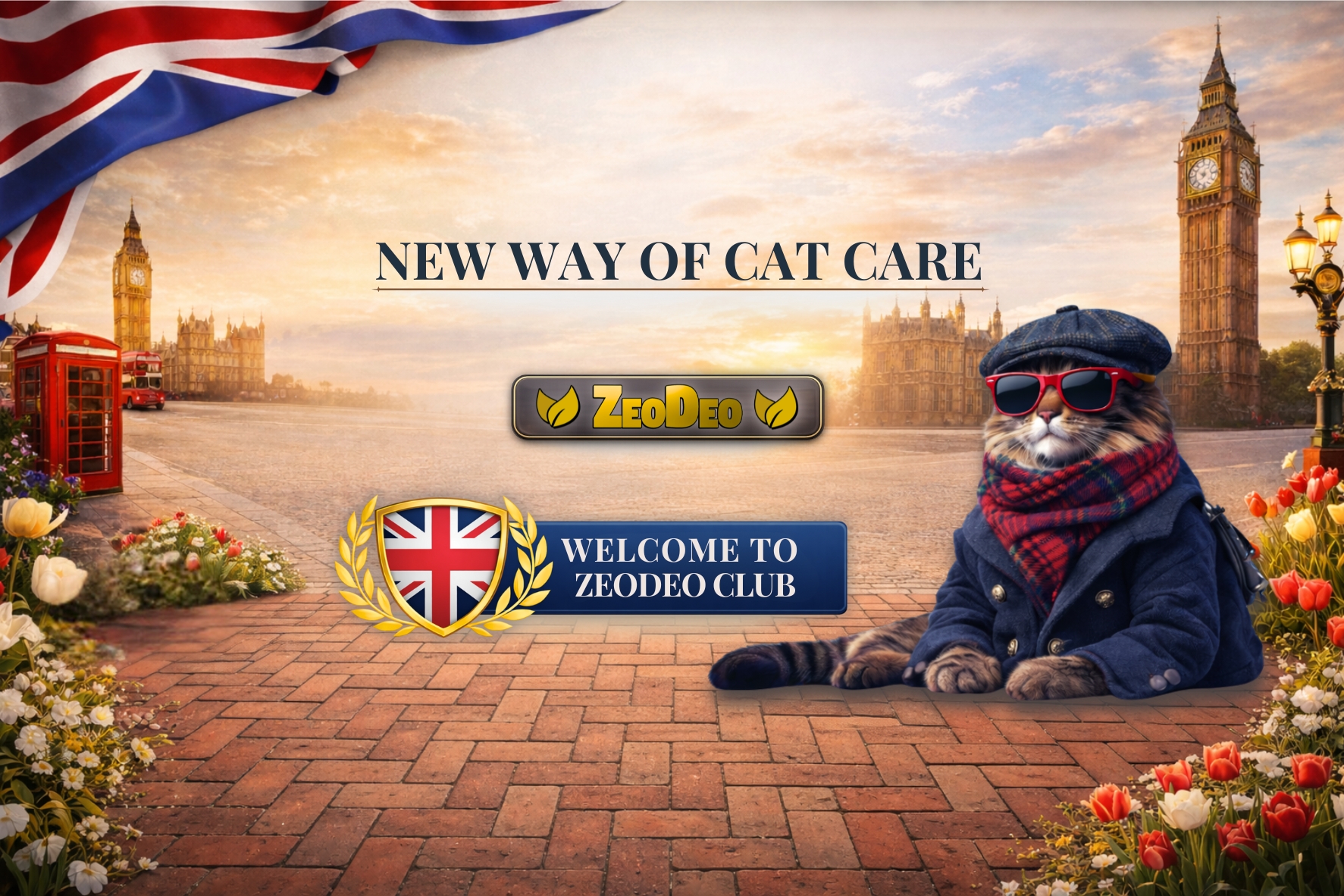zeodeo new way of cat care united kingdom