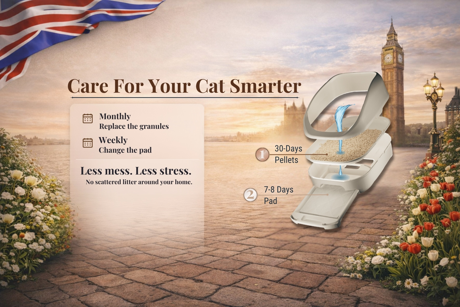 zeodeo care for your cat litter tray smarter
